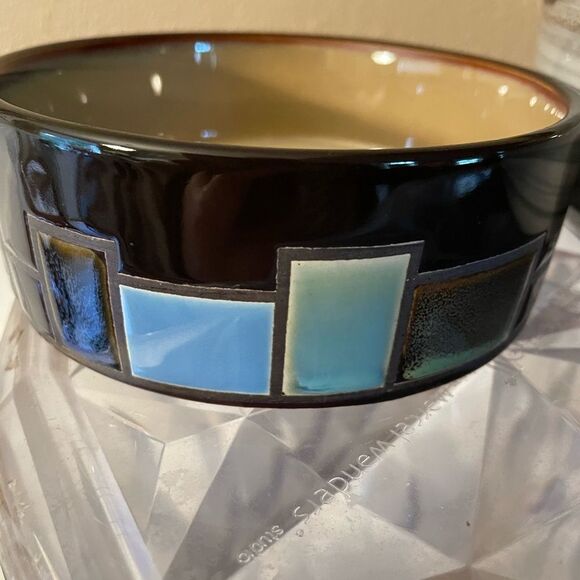 Gibson Geometric Dog/Cat Bowl with a Dash Larger Bowl New Condition - Picture 15 of 16
